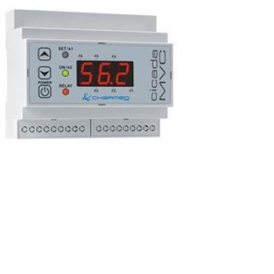 Flow temperature controller with additional features