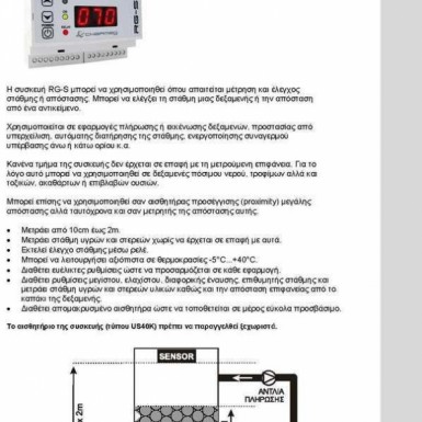 meter and ultrasonically level controller