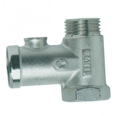 Safety valve for water heater without handle