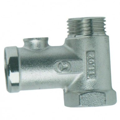 Safety valve for water heater without handle