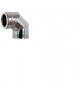 angle 90' Ø80 /130 hi line ceramic 0.4mm Sanitary Ware - AGGELOPOULOS SANITARY WARE S.A.