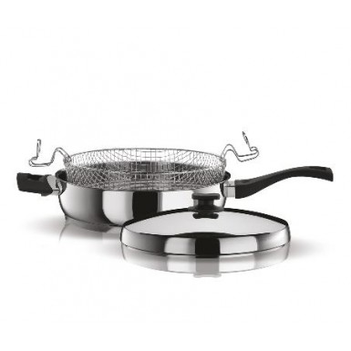 classic pan 28mm with basket and lid