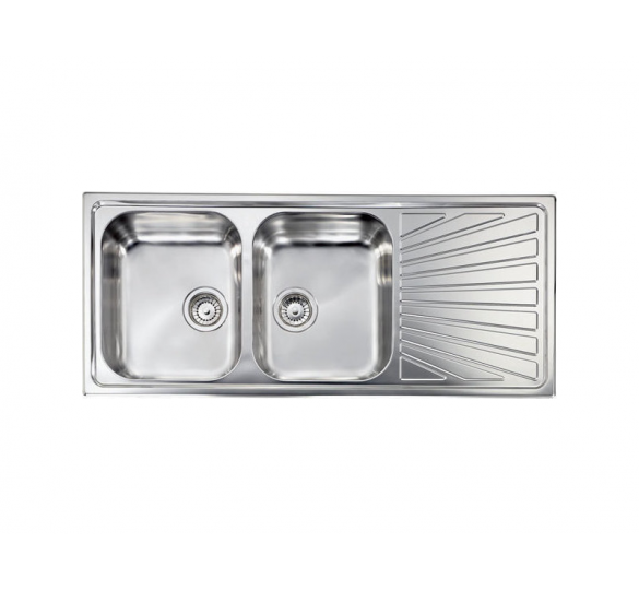 COMETA STAINLESS STEEL SINK (116 X 50) SATIN FINISH STAINLESS SINK