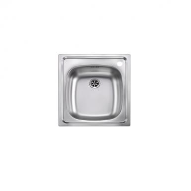 MONDIAL STAINLESS STEEL SINK (44 X 50) UNBRUSHED