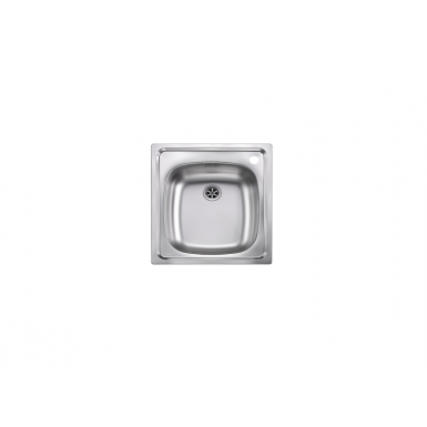 MONDIAL STAINLESS STEEL SINK (44 X 50) UNBRUSHED