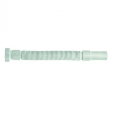 Washbasin siphon flexible plastic rusk 1 1/4 '' and rosette Ø32