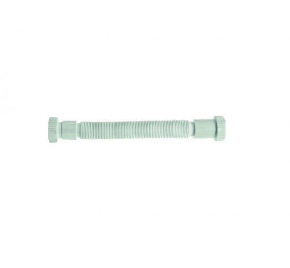 Washbasin siphon flexible plastic tube without rusk & clamp chromed 1 1/4 '' rosette Ø32 valves-pipettes 
