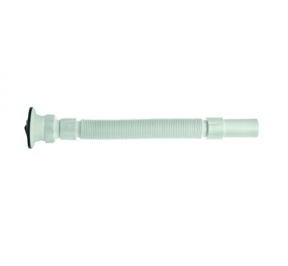 Washbasin siphon flexible plastic rusk PP & full valve Ø64 1 1/4 '' valves-pipettes 
